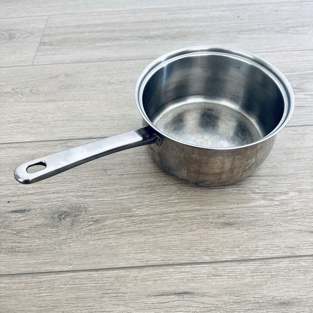Belgique Stainless Steel Sauce Pan Tools of the Trade 3.5 Quart Double Handle